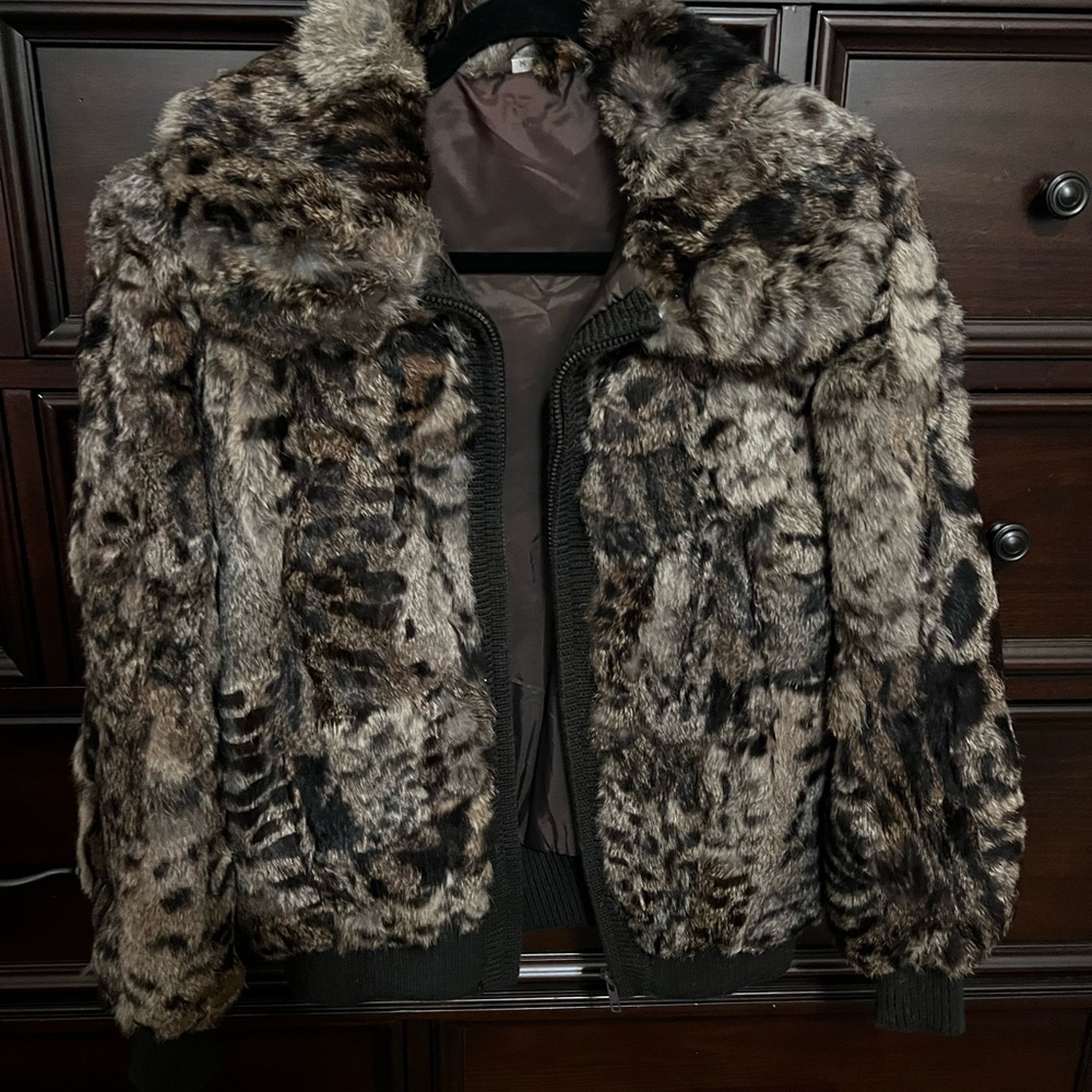 100% Rabbit Fur Jacket